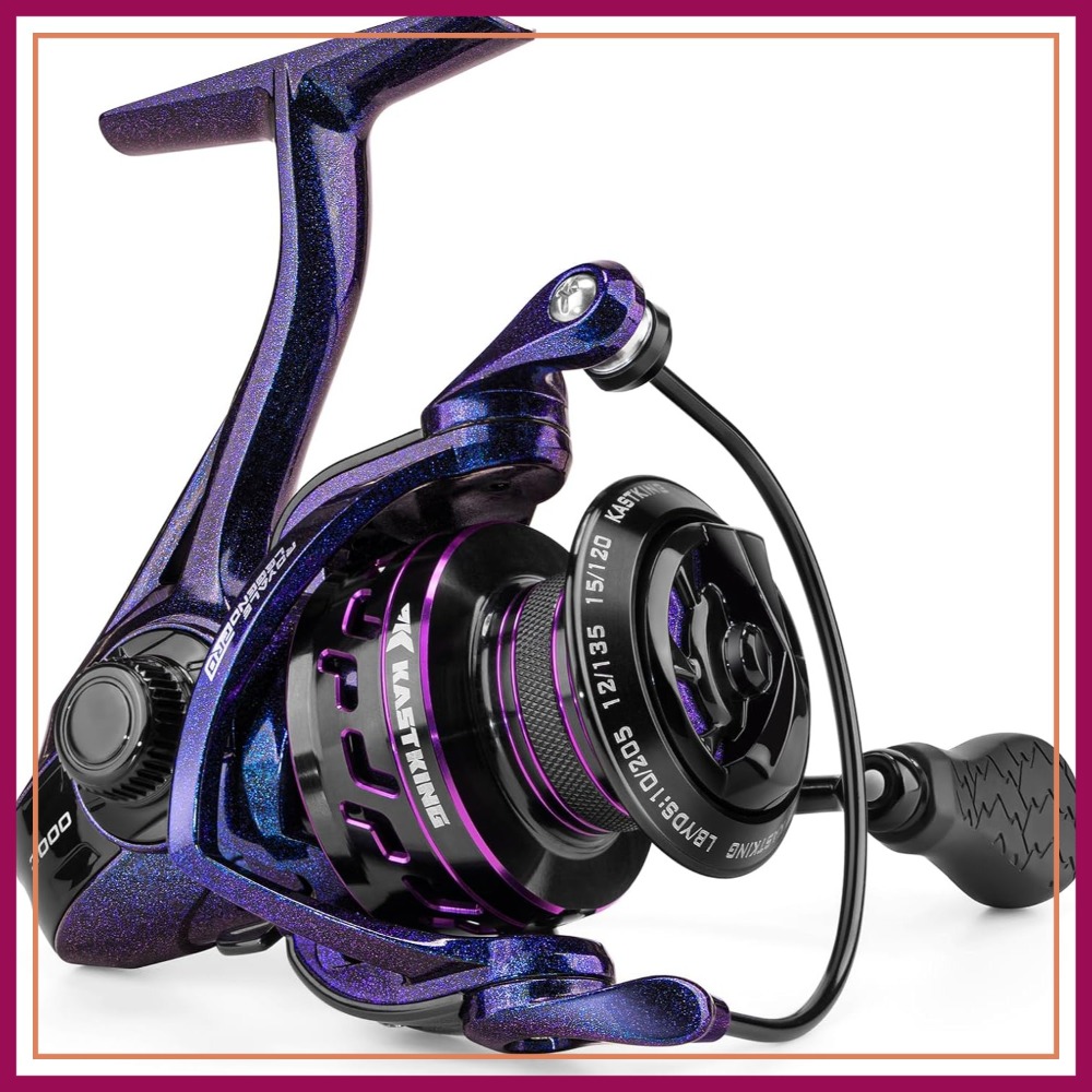 Reel Drag Knob - Lightweight Spinning Reel, 6.2:1 Gear Ratio,