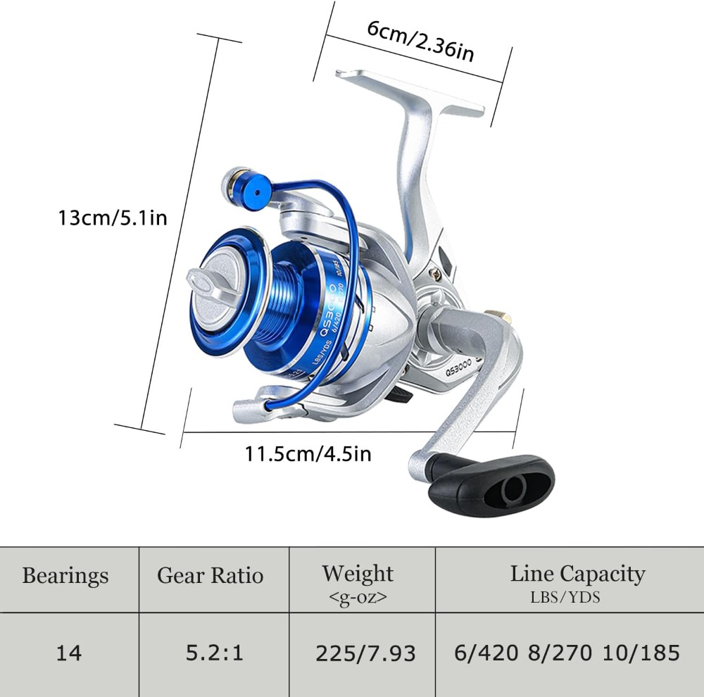 6.9ft Telescopic Fishing Rod a – Reel Bag Bewertung und Preis