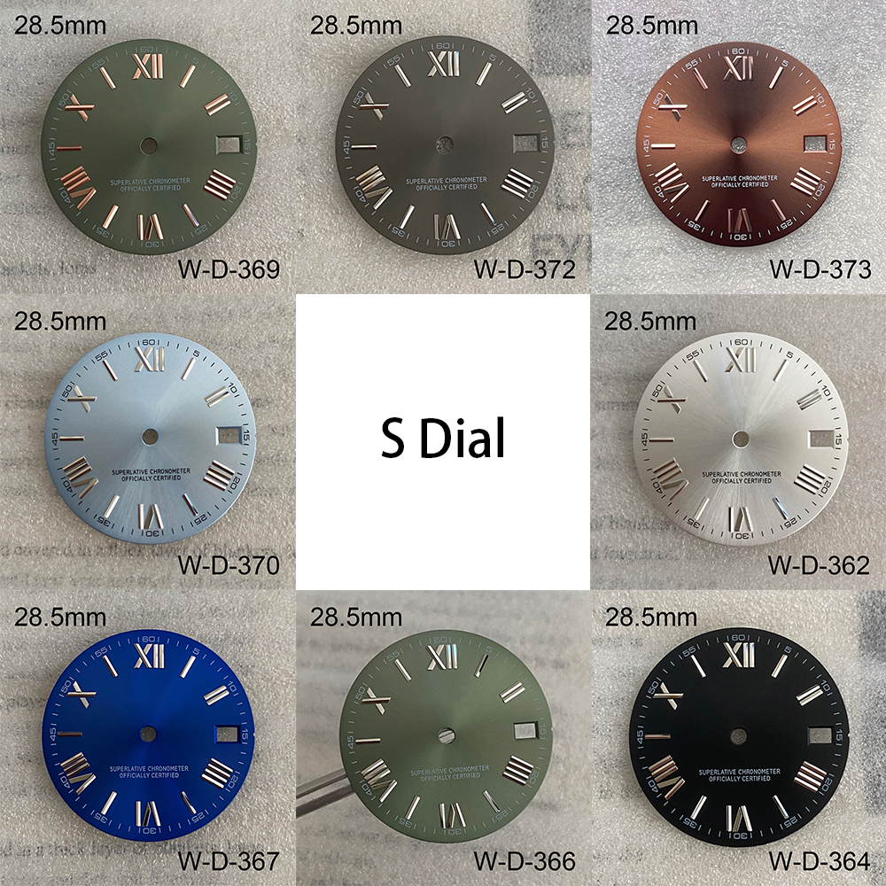 28.5mm S Logo Rome Dial Fit NH – Reel Case Bewertung und Preis