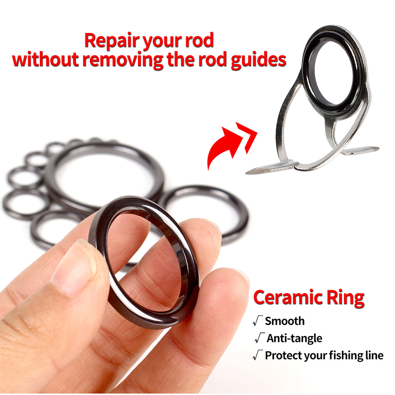 Fishing Rod Guide Repair Kit C – Reel Repair Kit Bewertung und Preis