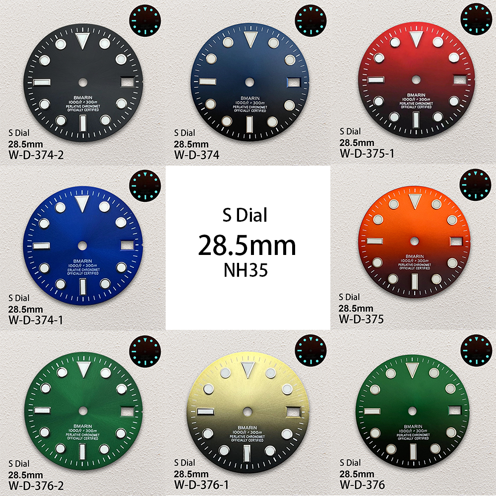 28.5mm S Logo SUB Sunburst Dia – Reel Case Bewertung und Preis