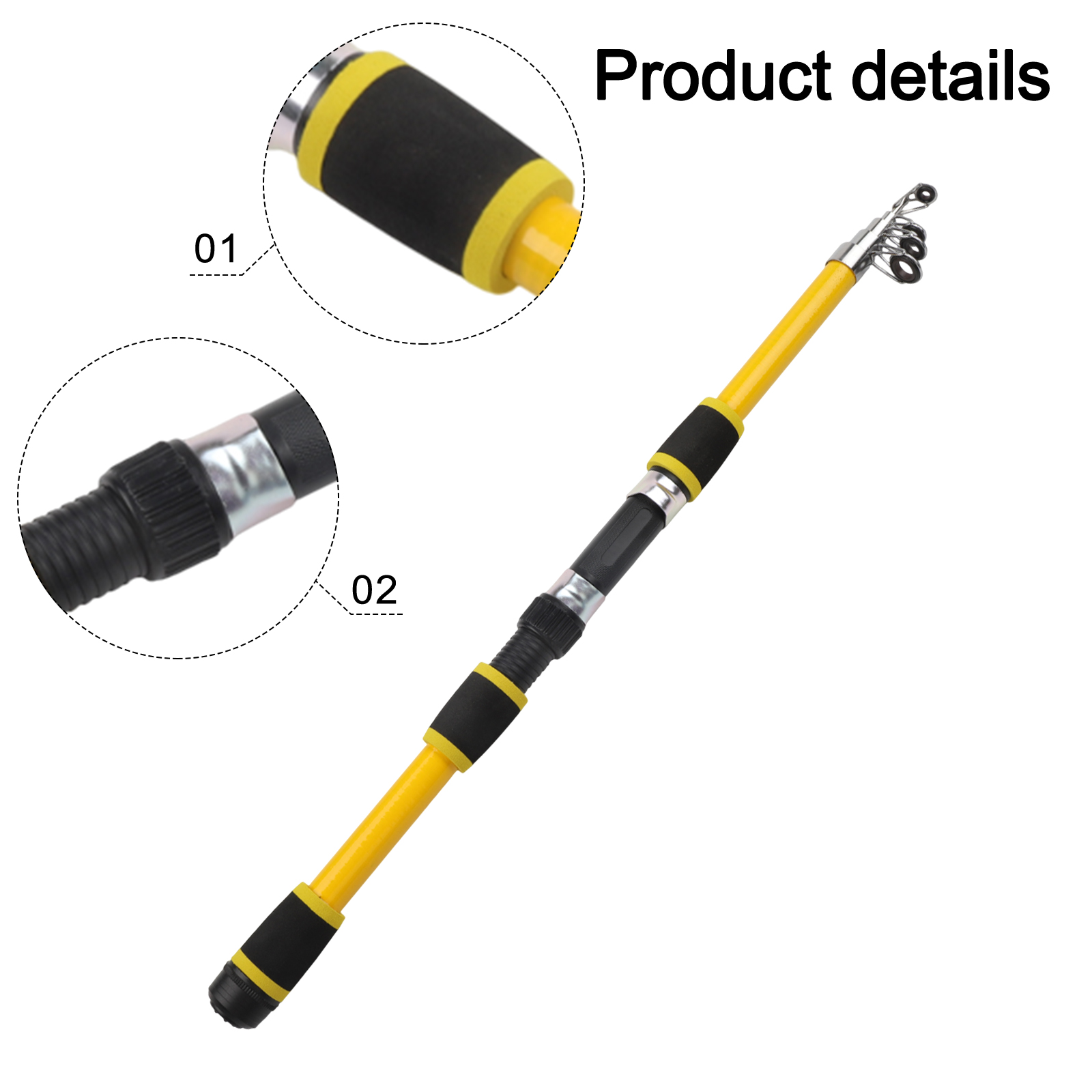 1pc Telescopic Fishing Rod Ree – Surf Reel Bewertung und Preis
