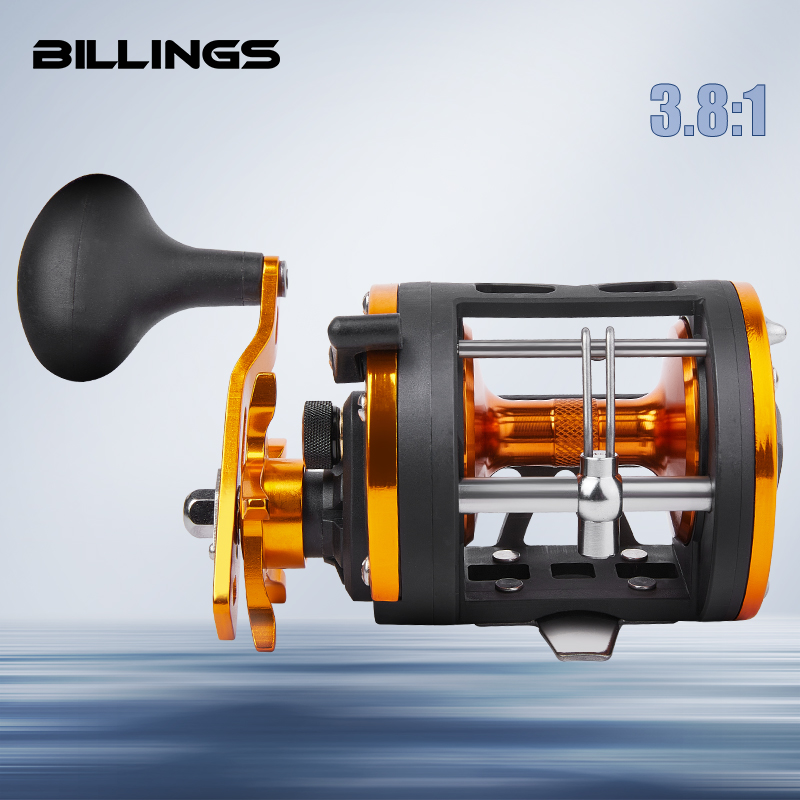 BILLINGS Trolling Drum Reel 33 – Trolling Reel Bewertung und Preis