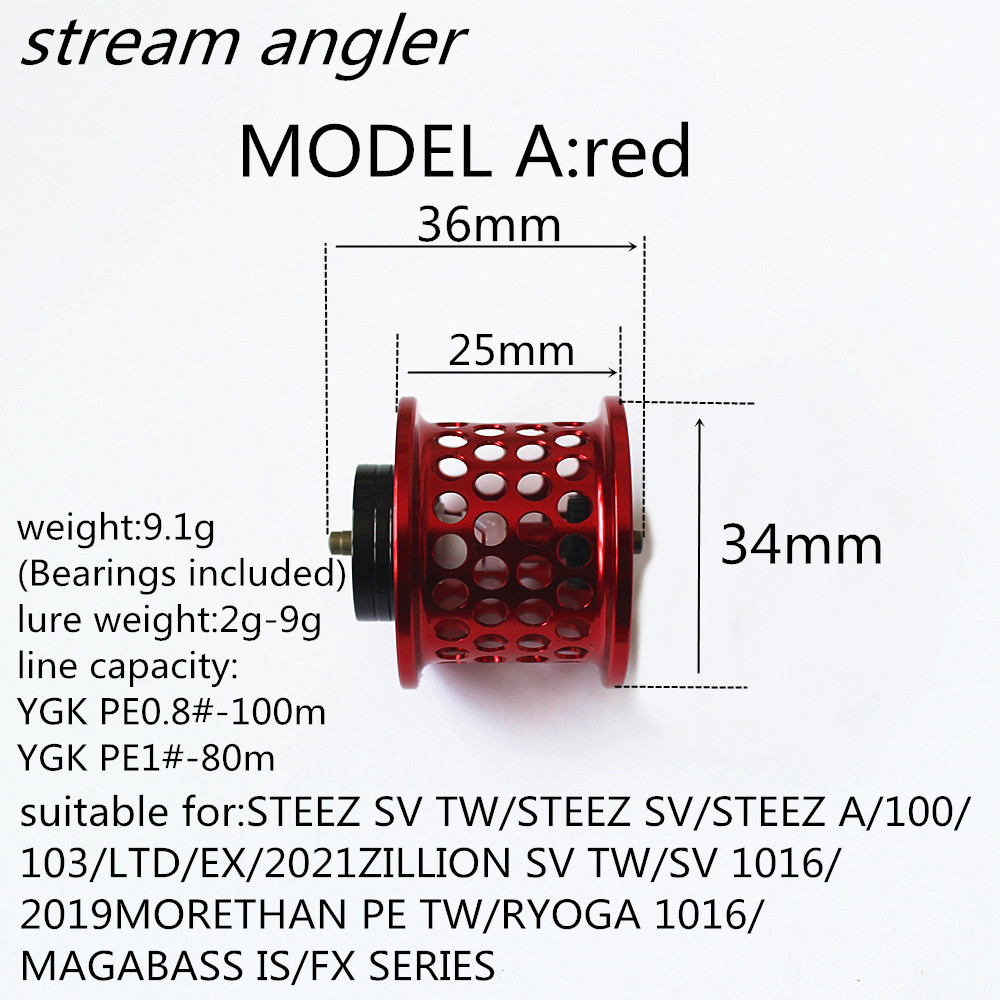 Shallow Spool Retrofit Parts A – Reel Spare Spool Bewertung und Preis