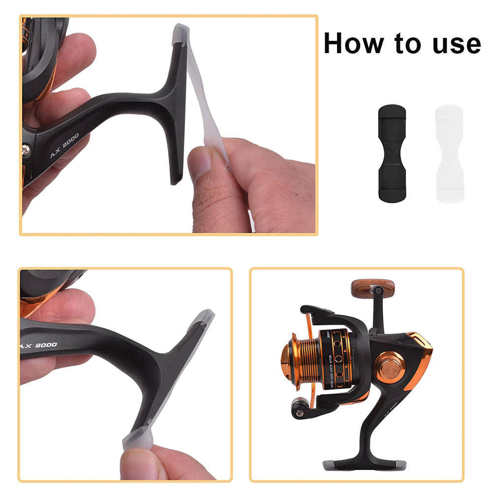 40/100Pcs Rubber Fishing reel  – Trolling Reel Bewertung und Preis